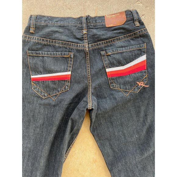 Vintage Rocawear Mens Baggy Hip Hop Skater Jeans Size 34 J3 - Picture 1 of 6